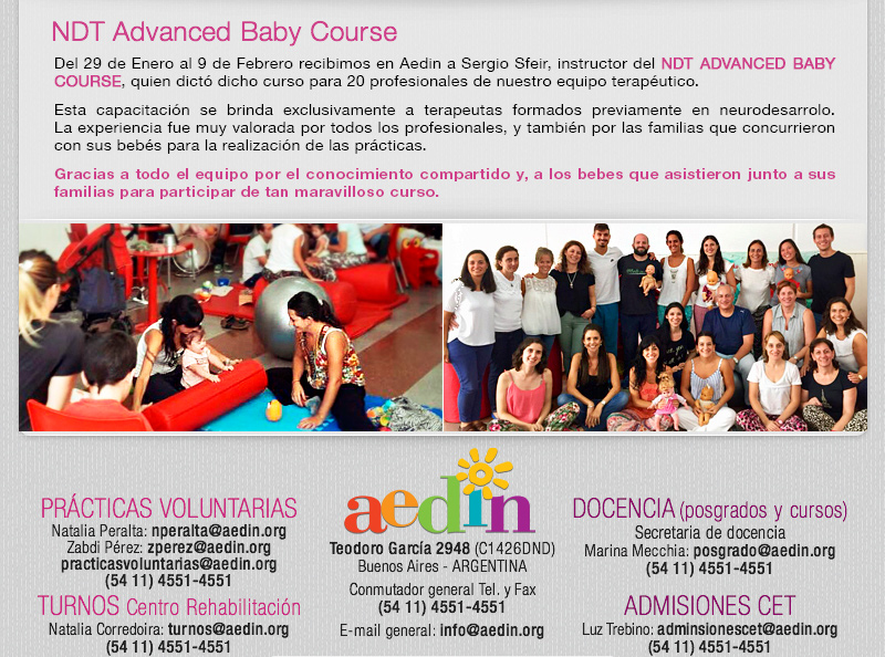 NDT Advanced Baby Course
